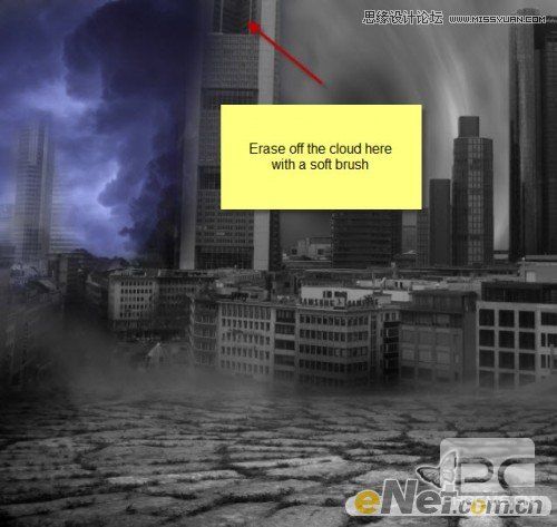 Photoshop合成电影中世界末日城市场景教程