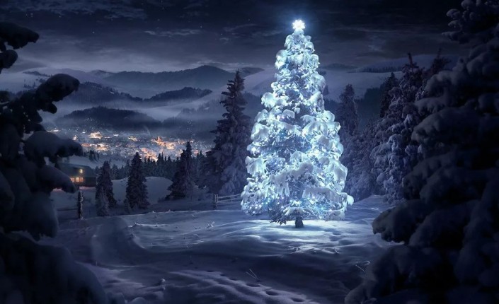 Photoshop制作一款圣诞主题海报图片设计教程