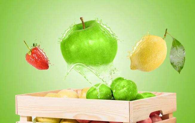 Photoshop制作液态效果水果图片设计教程