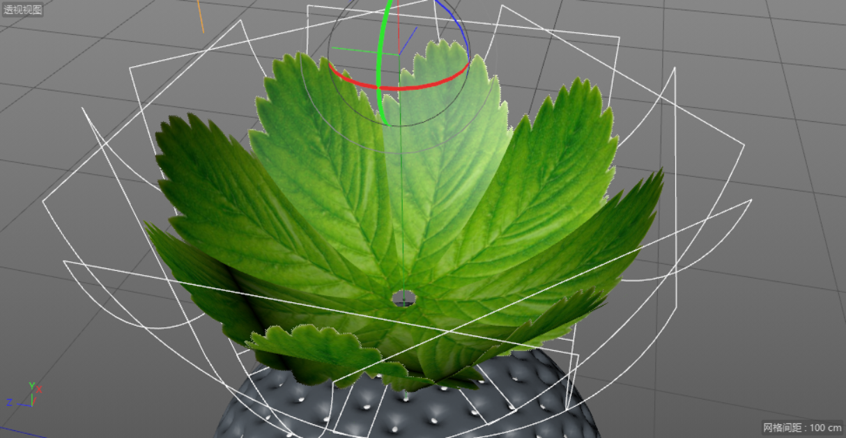 C4D制作逼真的草莓建模及渲染