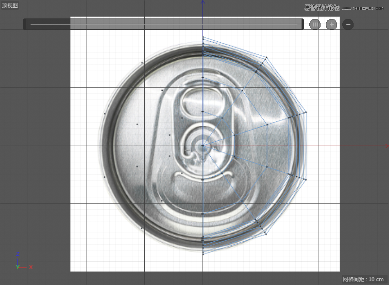 C4D制作逼真的可口可乐易拉罐模型