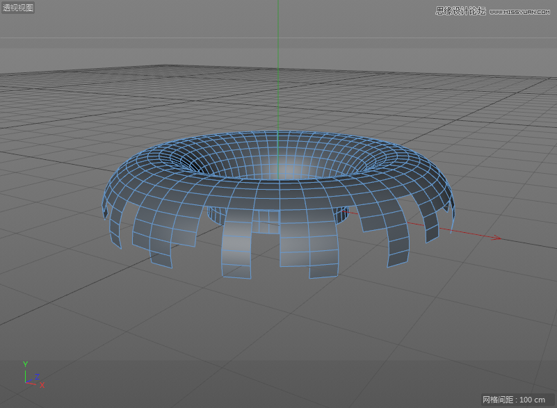 C4D详解甜甜圈美食的建模及渲染