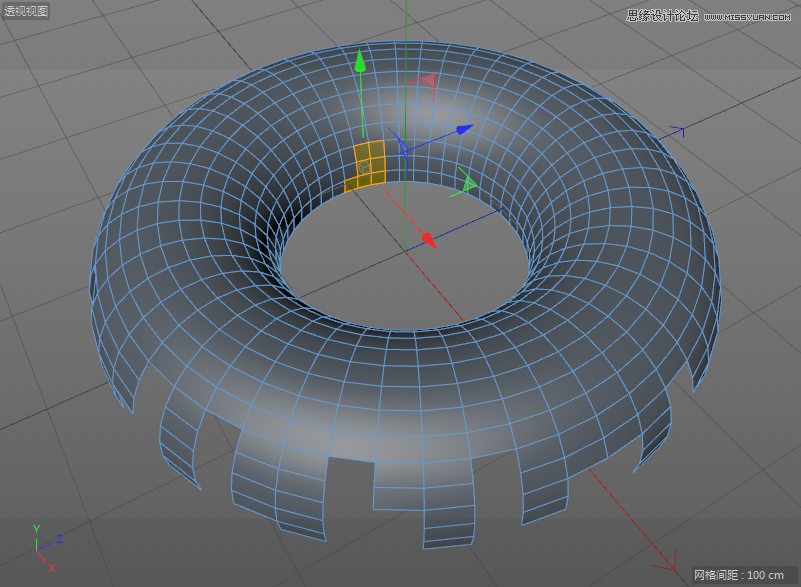 C4D详解甜甜圈美食的建模及渲染