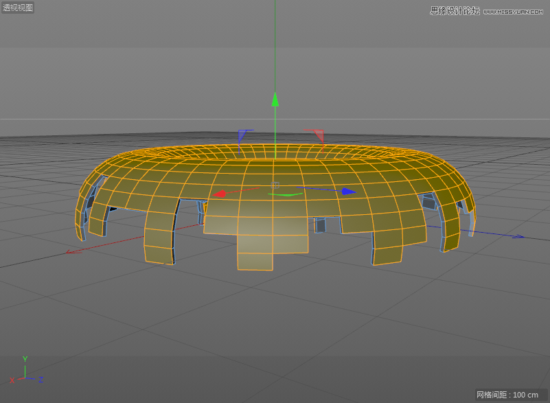 C4D详解甜甜圈美食的建模及渲染