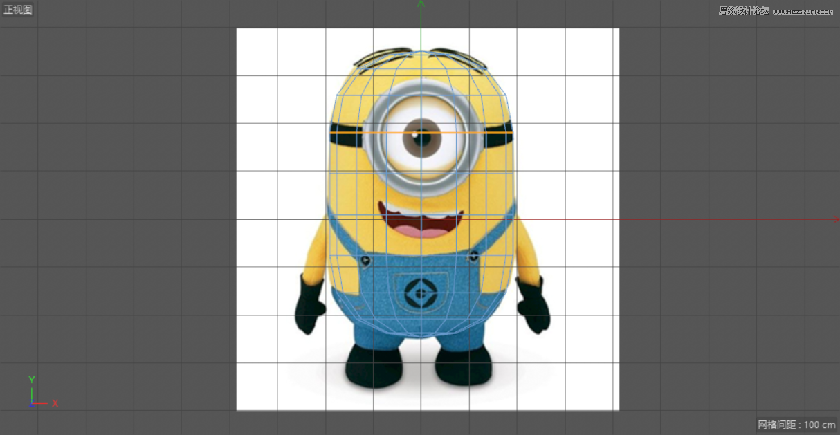 C4D制作呆萌的小黄人建模教程