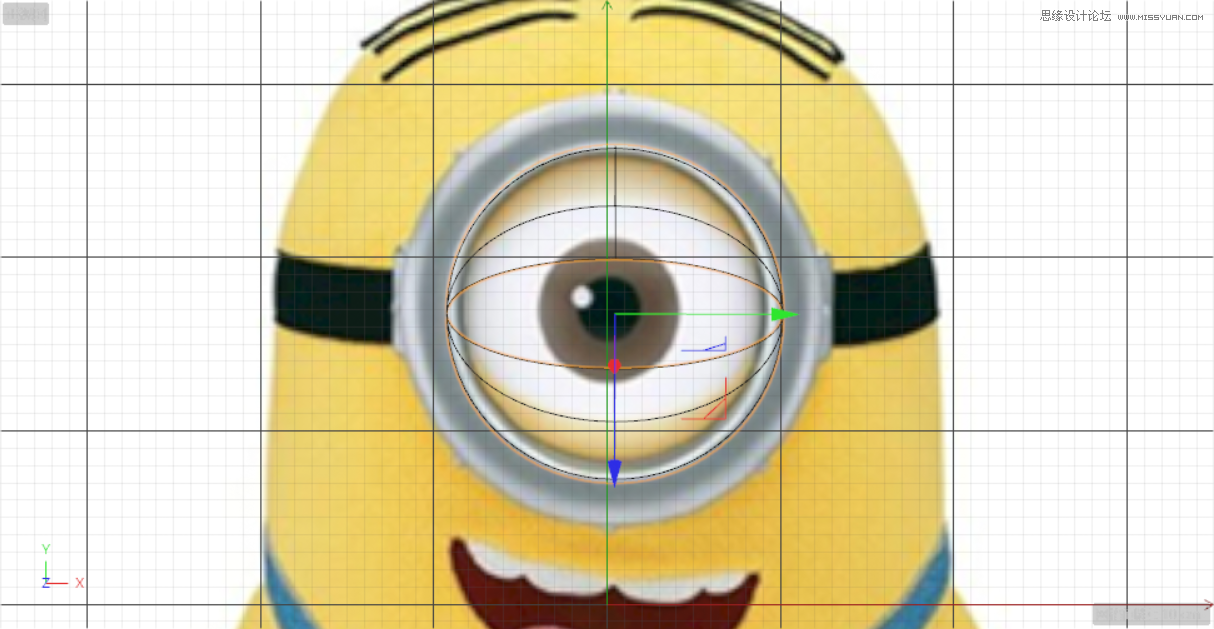 C4D制作呆萌的小黄人建模教程