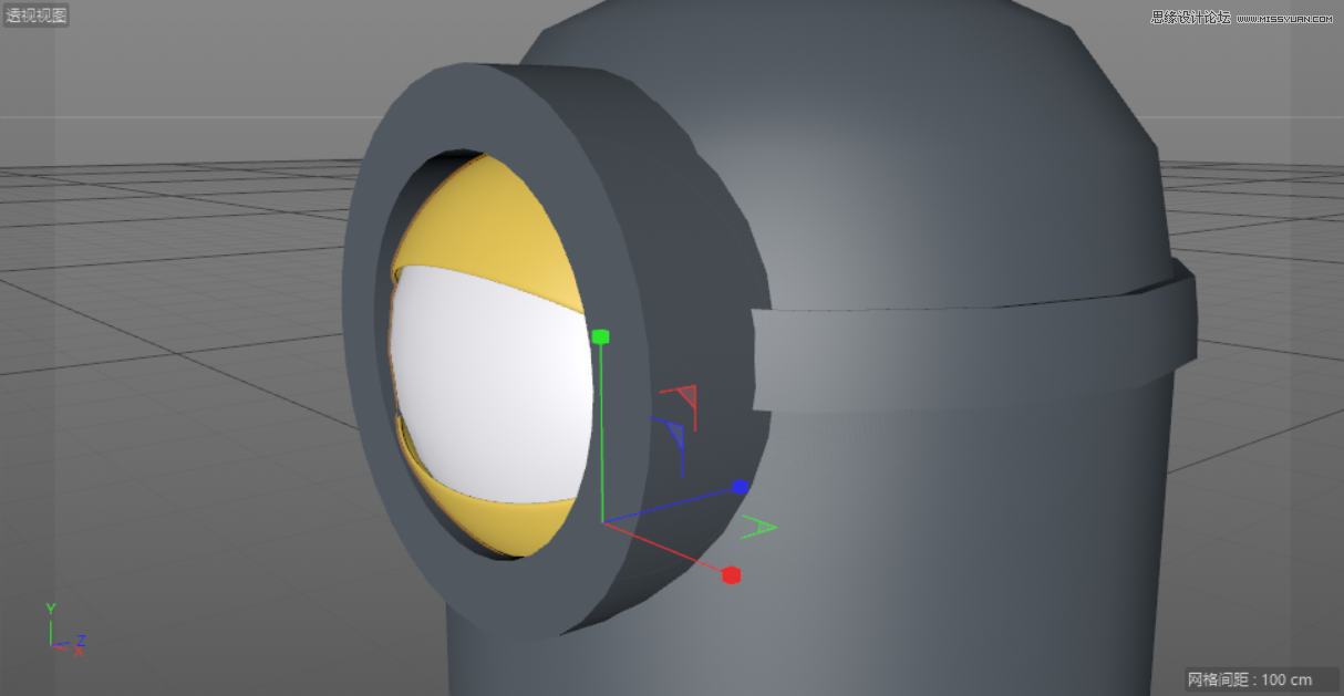 C4D制作呆萌的小黄人建模教程