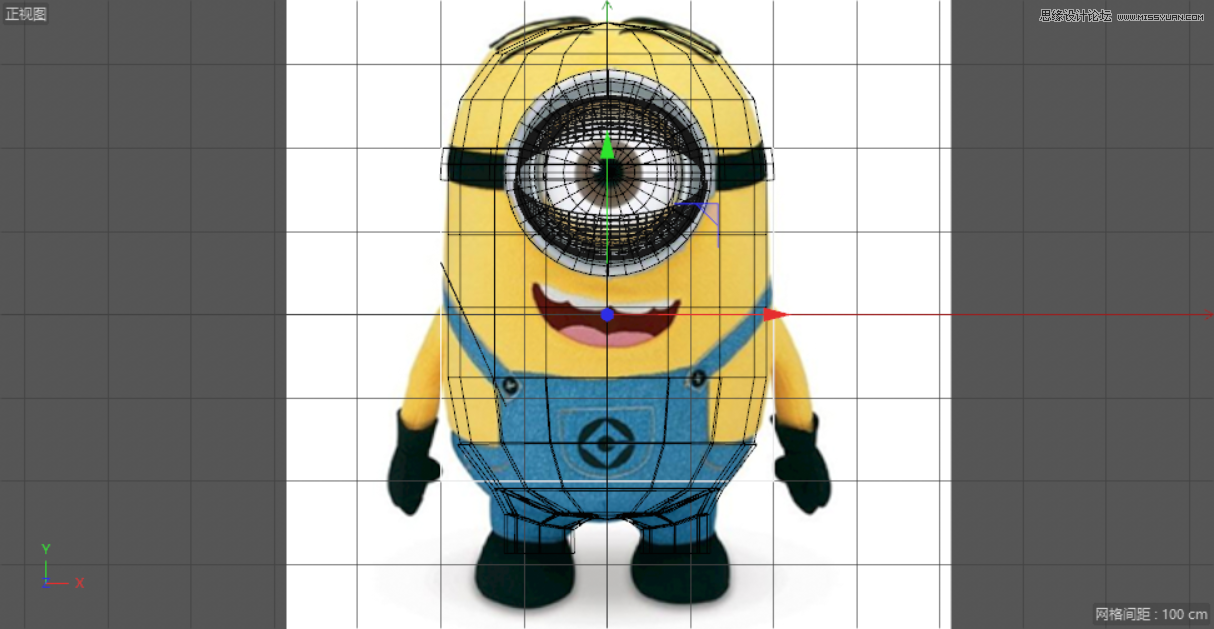 C4D制作呆萌的小黄人建模教程
