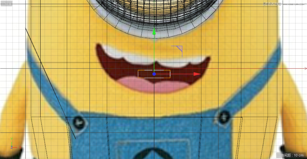 C4D制作呆萌的小黄人建模教程