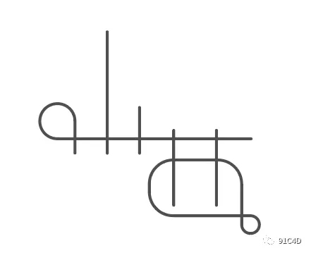 C4D制作简单的金属字教程