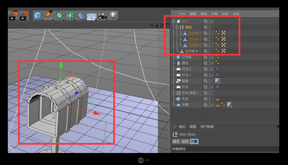 C4D建模教程:制作逼真的3D小邮箱图标设计教程