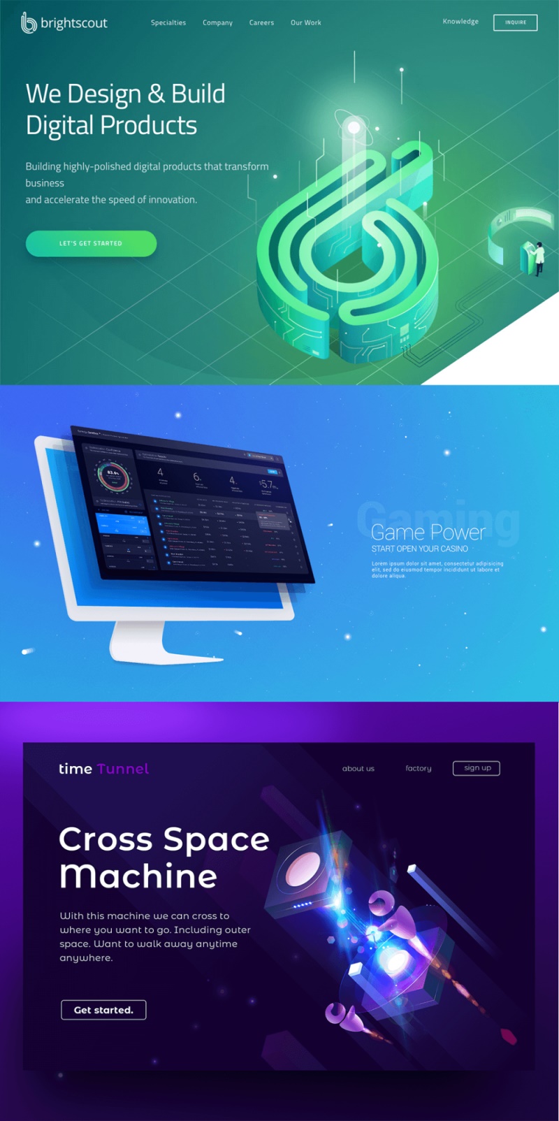 设计师如何让自己的设计作品富有科技感