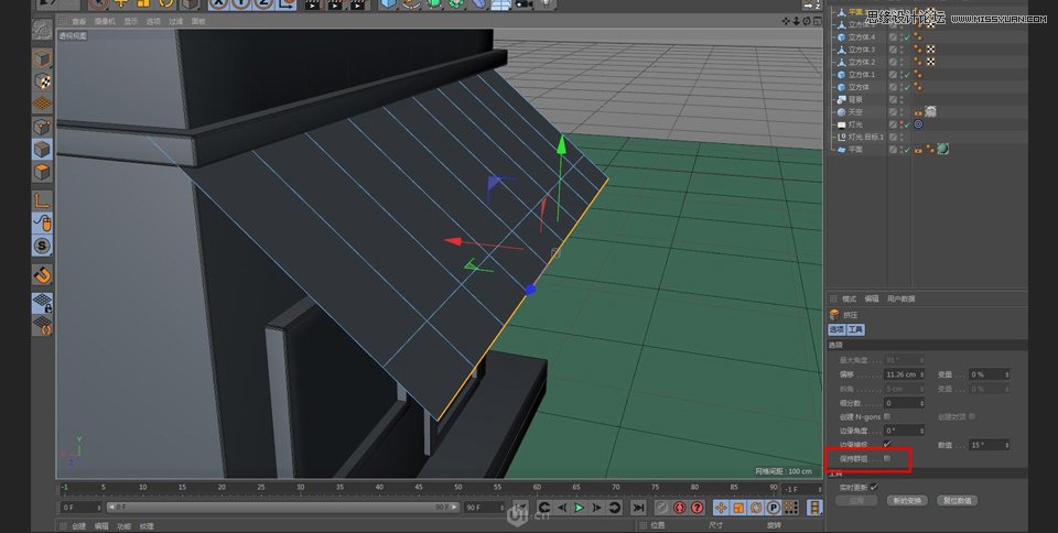 C4D制作卡通风格的便利店建模教程
