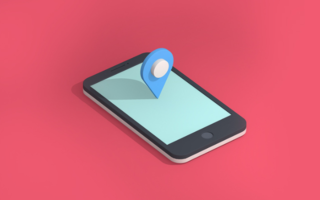 C4D制作矢量风格的手机和定位器设计教程