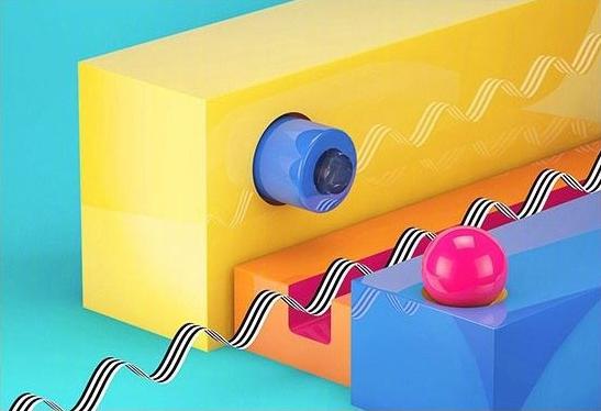 C4D制作时尚的3D质感几何体设计教程