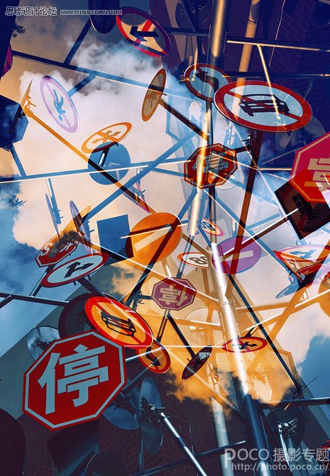 摄影画面中具体结构的呈现方式