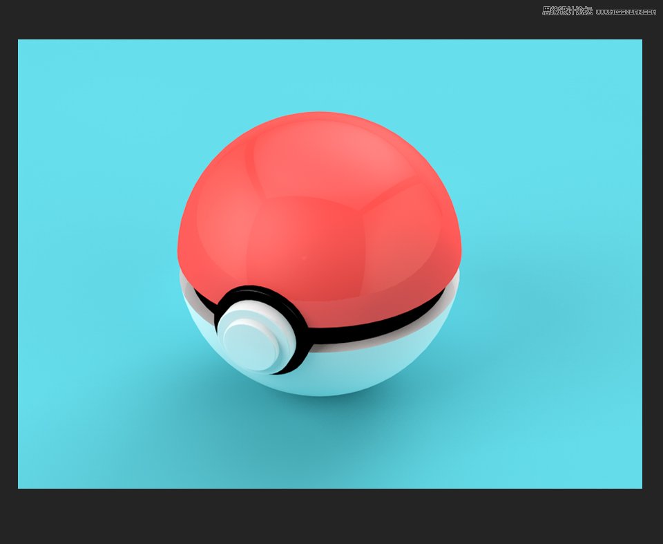 C4D制作圆形的宠物小精灵建模教程