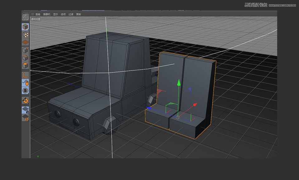 C4D制作逼真的乐高小汽车建模教程