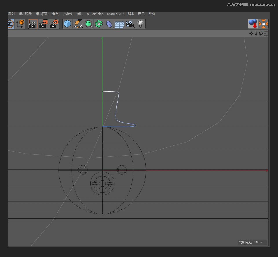 C4D绘制可爱的小章鱼建模教程