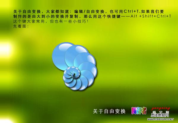 Photoshop自由变换工具的的使用技巧