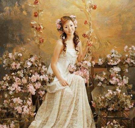 Photoshop加强人物清晰度调出温暖黄橙色调效果的照片