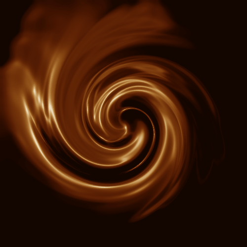 使用Photoshop滤镜打造浓情巧克力效果图片