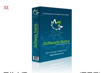 Photoshop纯鼠绘打造青蓝色软件包装盒