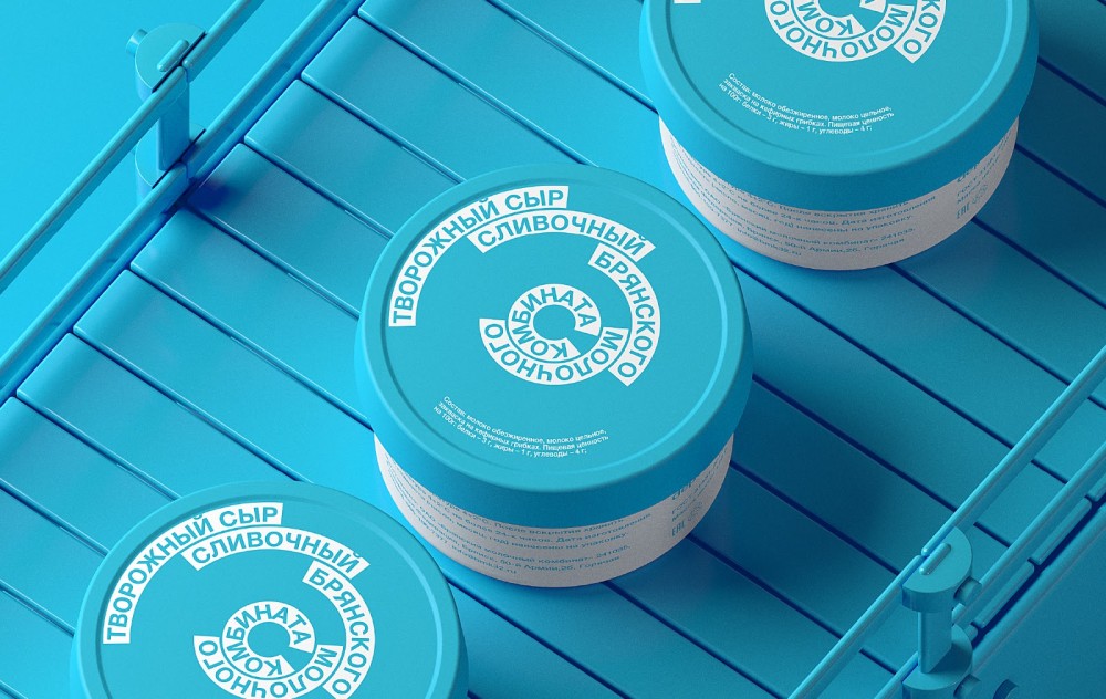 BMK牛奶简约风格包装设计欣赏