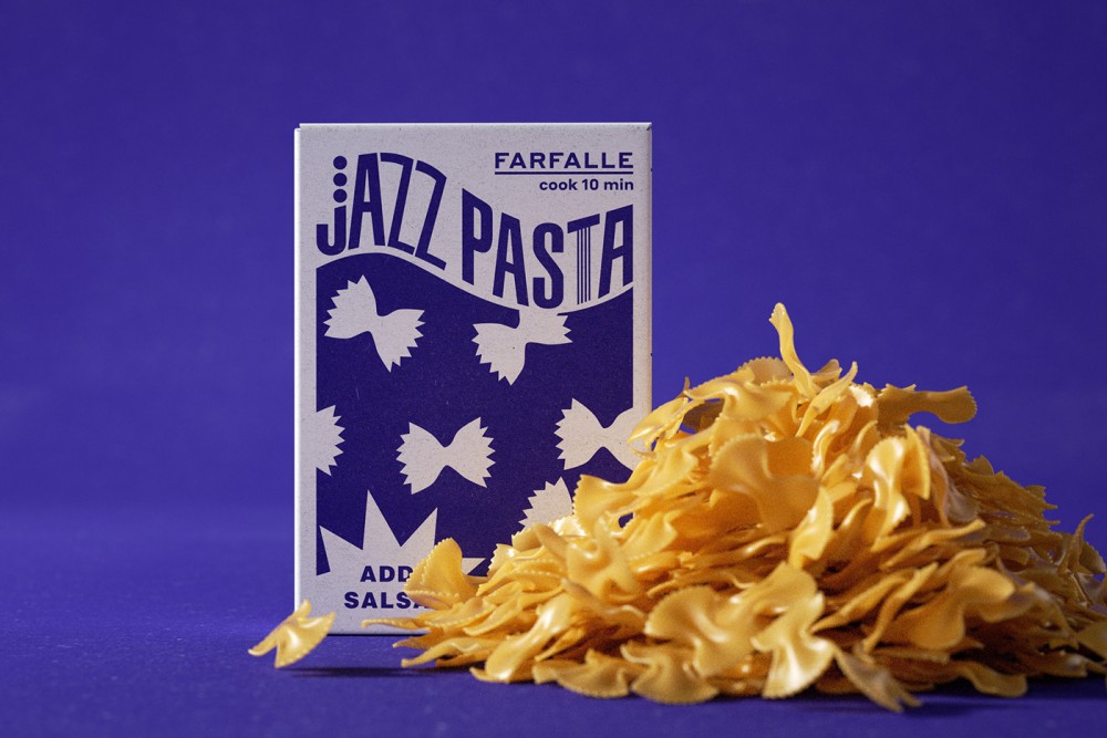 JAZZ PASTA意大利面包装盒设计欣赏