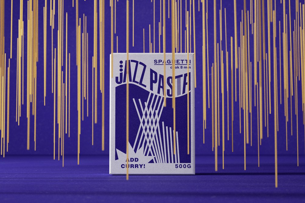 JAZZ PASTA意大利面包装盒设计欣赏