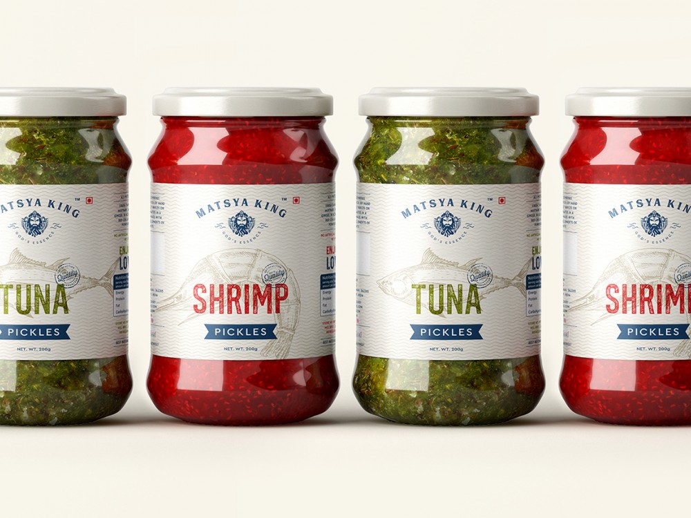 印度MatsyaKing泡菜包装设计欣赏