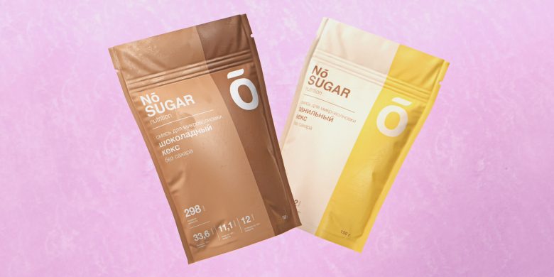 简约风格的无糖食品包装设计欣赏