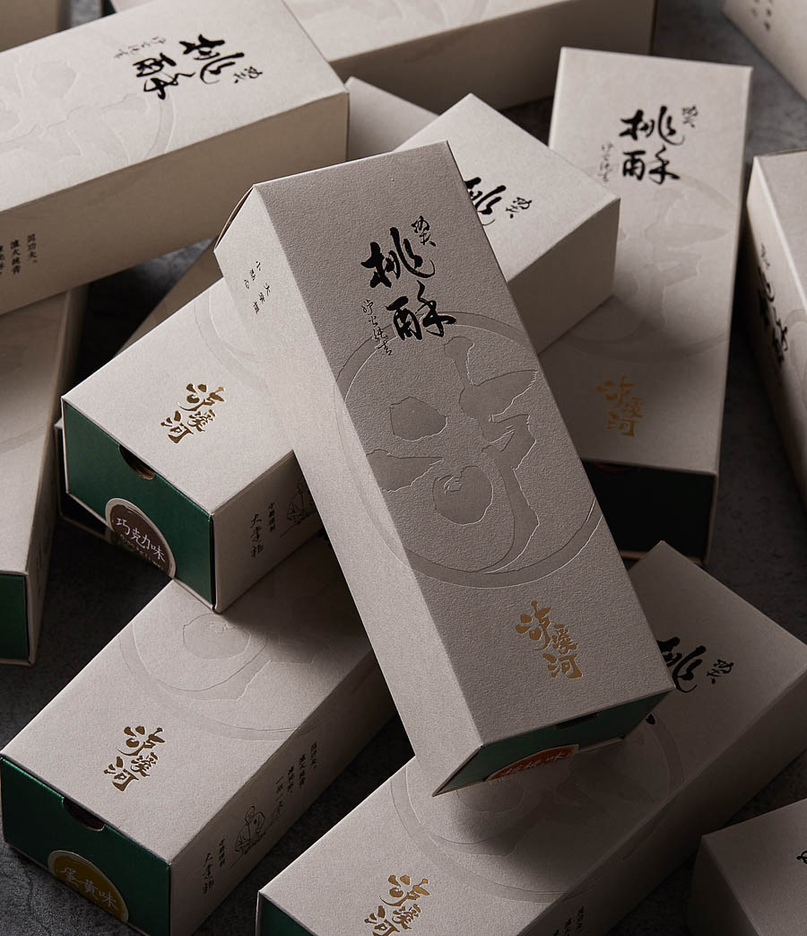 功夫桃酥美食产品包装设计欣赏