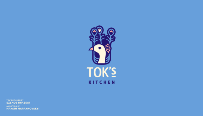 可爱动态插画主题标志设计欣赏