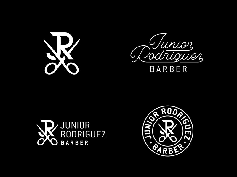 国外理发店和美发沙龙LOGO设计欣赏