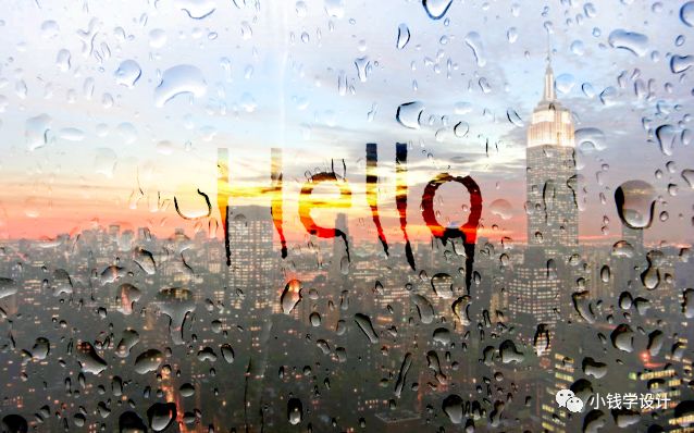 Photoshop制作雨天在玻璃水雾上写字效果教程