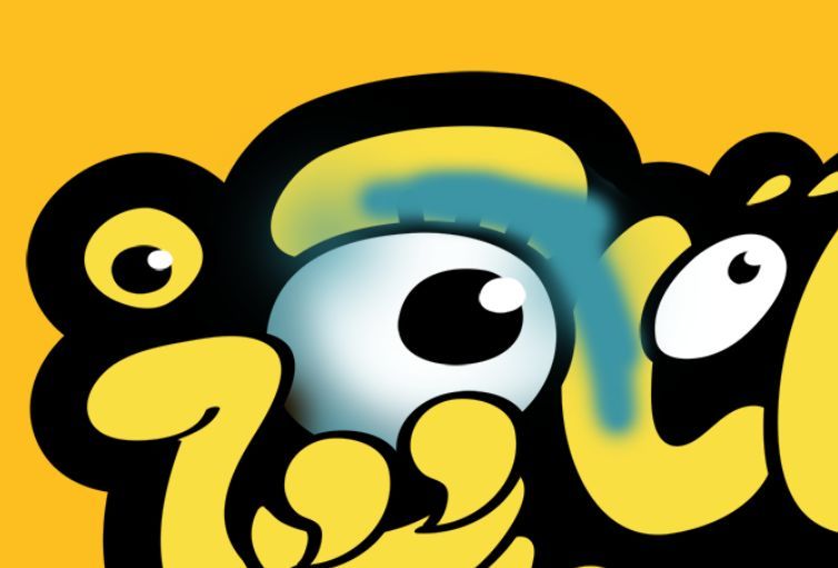 Photoshop制作可爱的逗比立体字教程