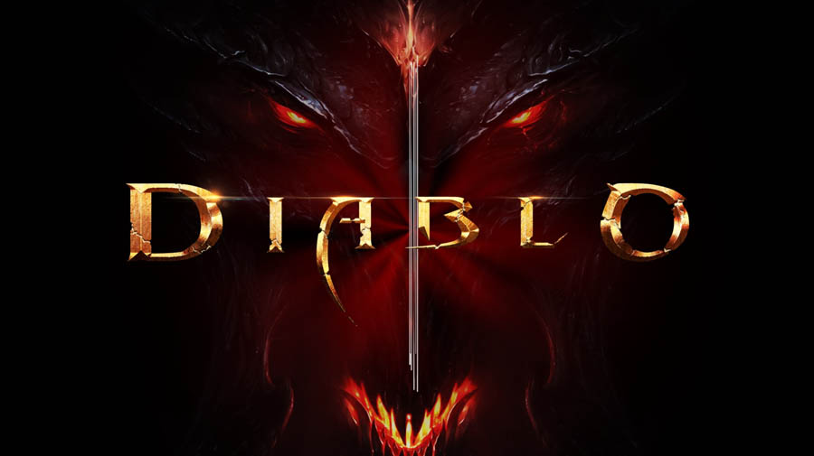 Photoshop制作暗黑破坏神主题金属字教程