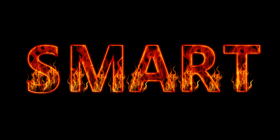 Photoshop制作火焰燃烧文字的艺术字设计教程