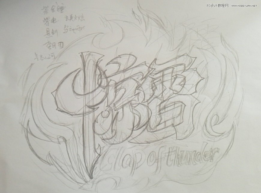 Photoshop制作炫丽的游戏风格艺术字