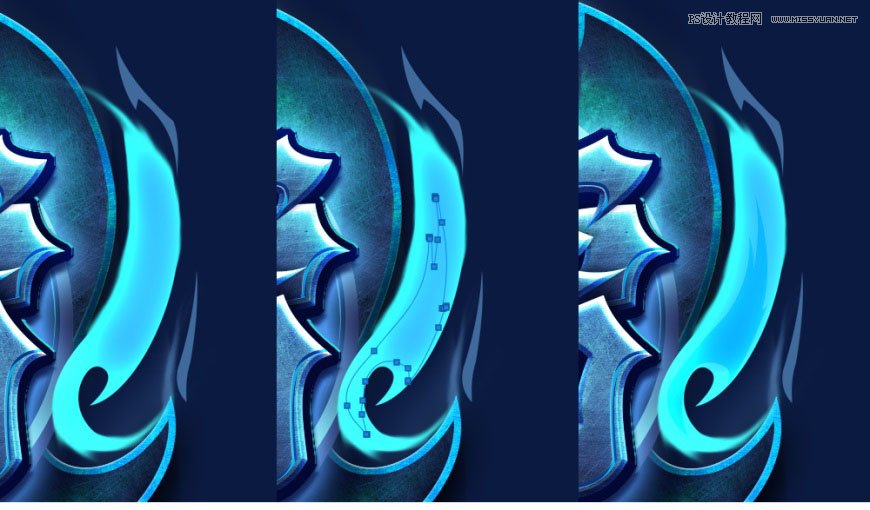 Photoshop制作炫丽的游戏风格艺术字