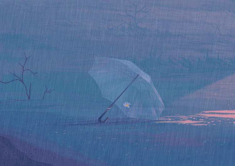 下雨动画:PS制作逼真的下雨GIF动画