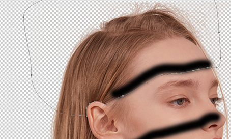 Photoshop创意合成从人物头像中长出的花朵