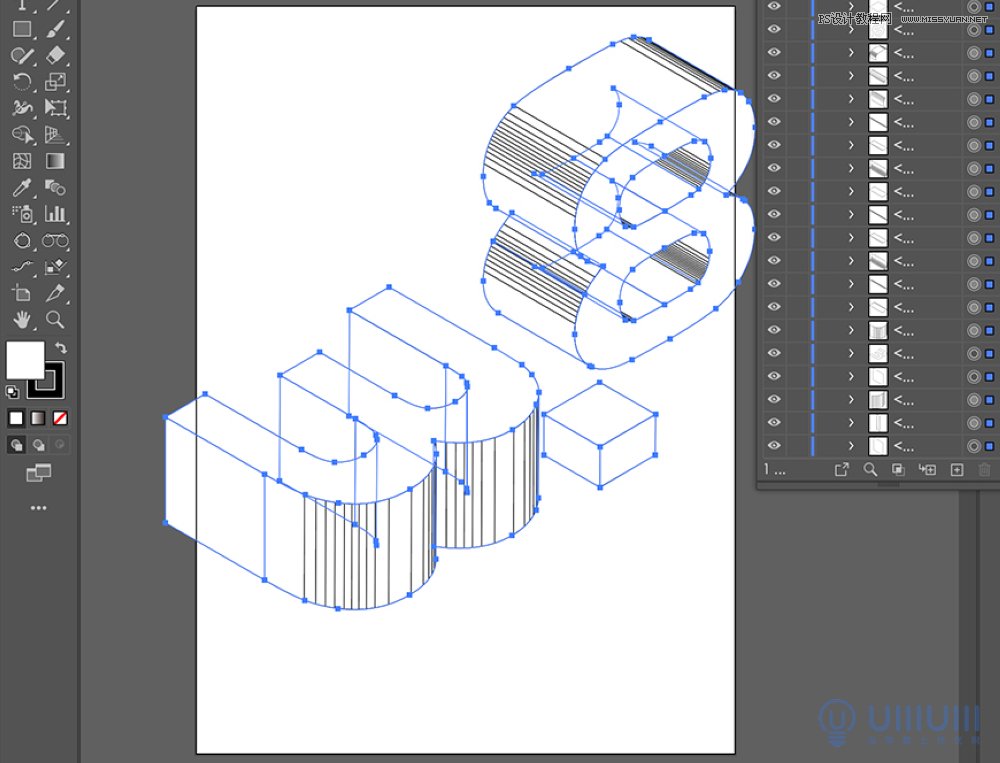 PS结合AI设计立体风格38妇女节海报