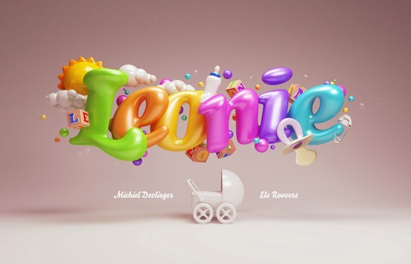 精选国外时尚的英文字体设计作品欣赏