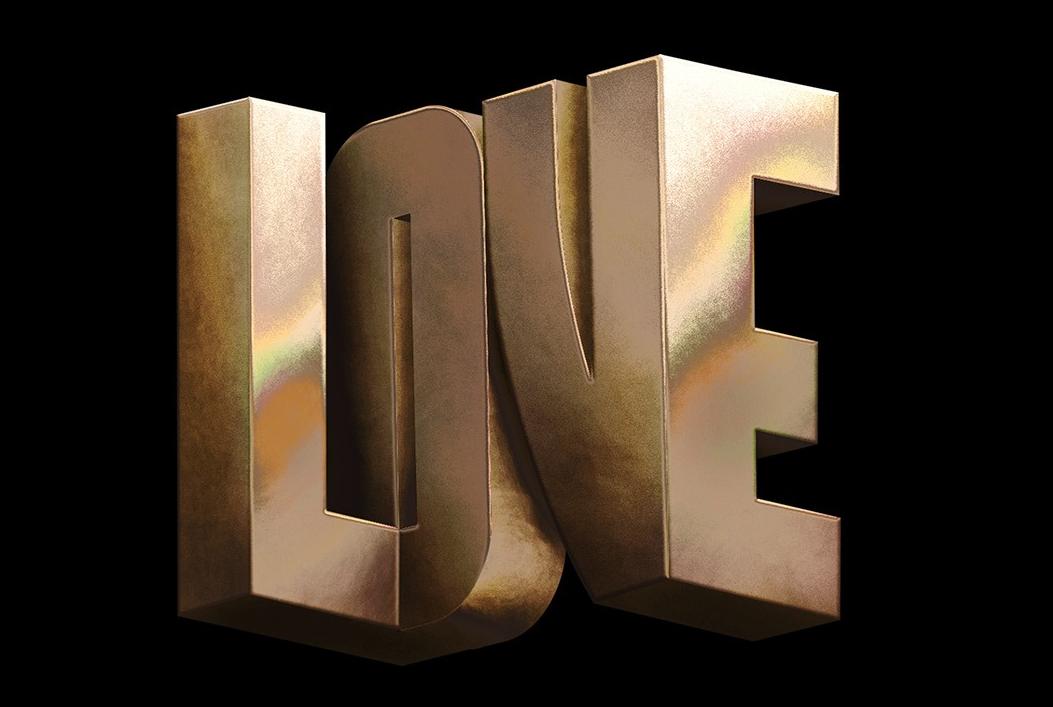 精选Andrew Footit设计师3D艺术字设计作品欣赏