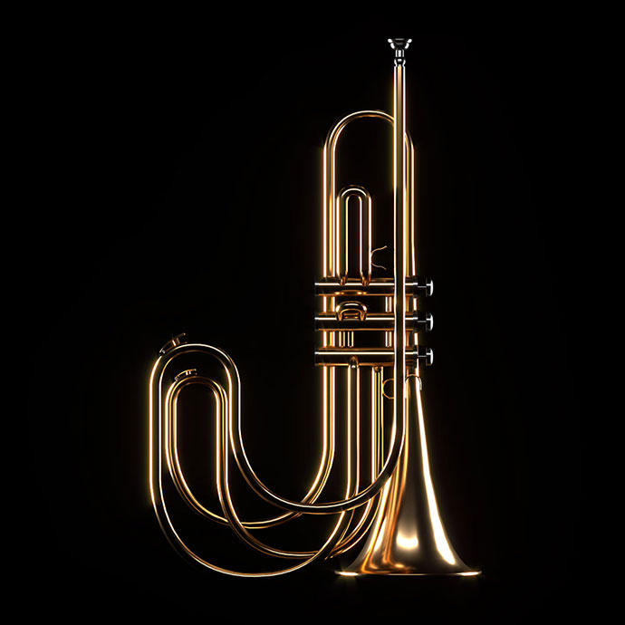 华丽大气的黄金立体字设计欣赏