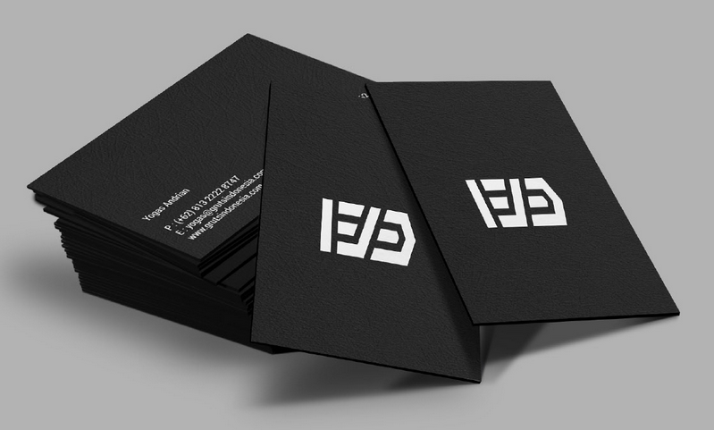 10款简约大气的男士名片设计欣赏