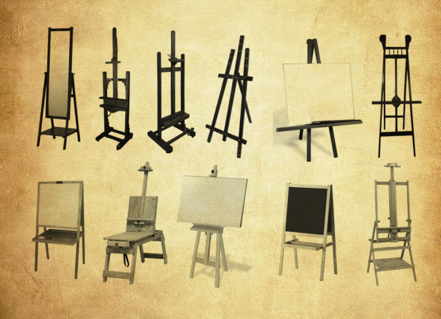 画板架子PS笔刷