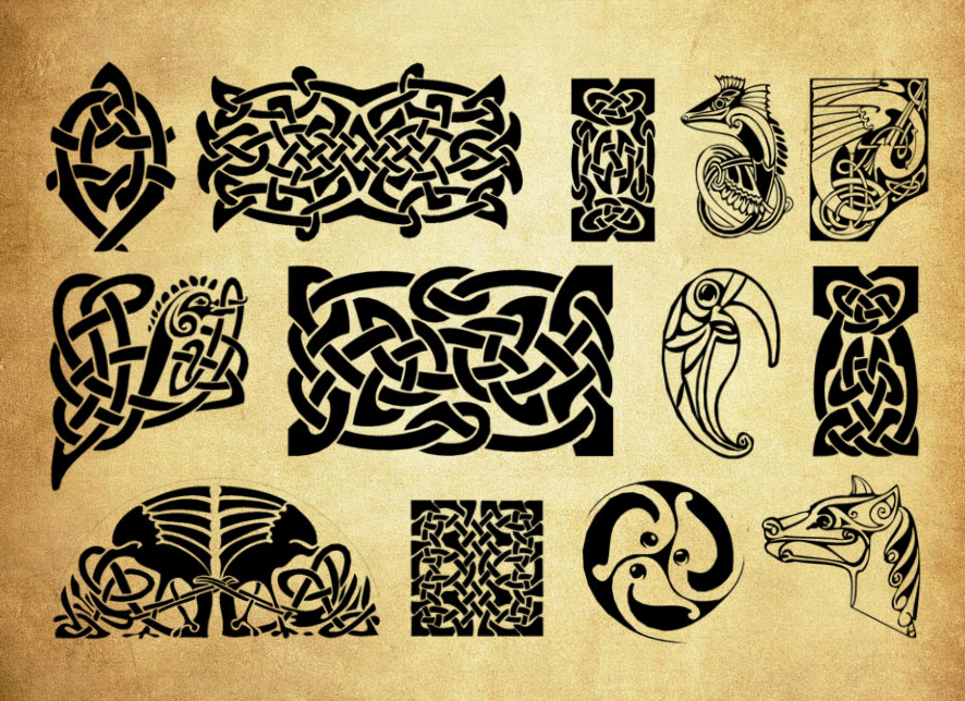 图腾花纹PS笔刷